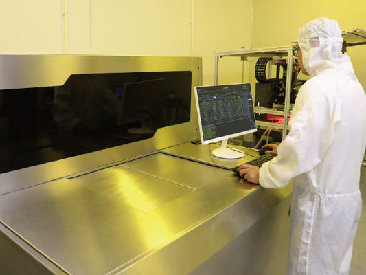 Κεραμική υποστρωμάτων λέιζερ απεικόνισης ακρίβεια ευθυγράμμισης εξοπλισμού ±10μm εξωτερική