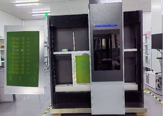 Ηλεκτρονικός υπολογιστής με υπεριώδες λέιζερ στην οθόνη Χρόνος έκθεσης 120-240s/m2 Κίτρινο φωτεινό δωμάτιο με καθαριότητα100000