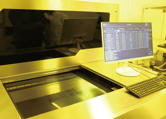 ρόλος συστημάτων 260mmx810mm LDI για να κυλήσει το PCB HDI FPC 380V τριφασικό